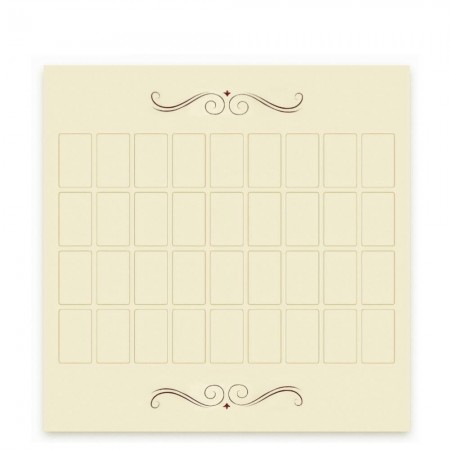 Grand Tableau Lenormand kilimėlis taro kortoms Lo Scarabeo